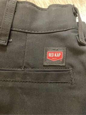 Redkap Men’s Black Durable Work Pants sz 30 / 30